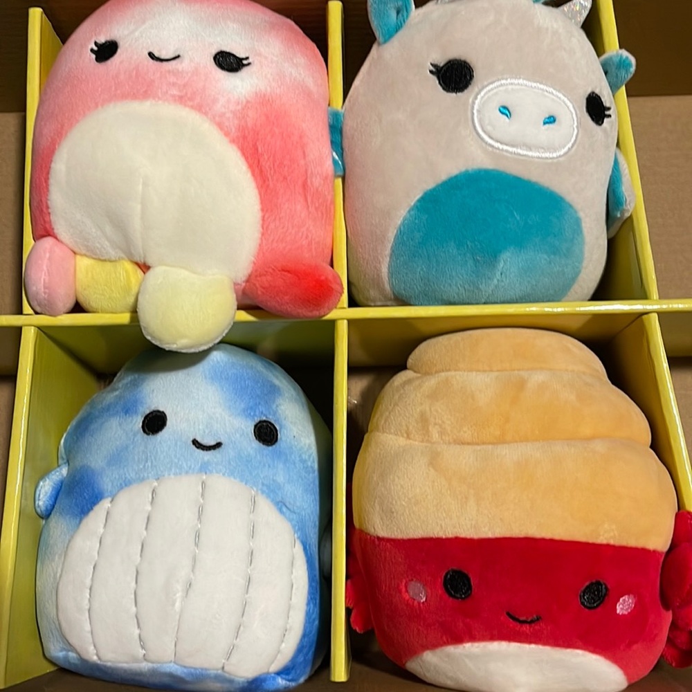 Squishmallows Set of 4 (5”)